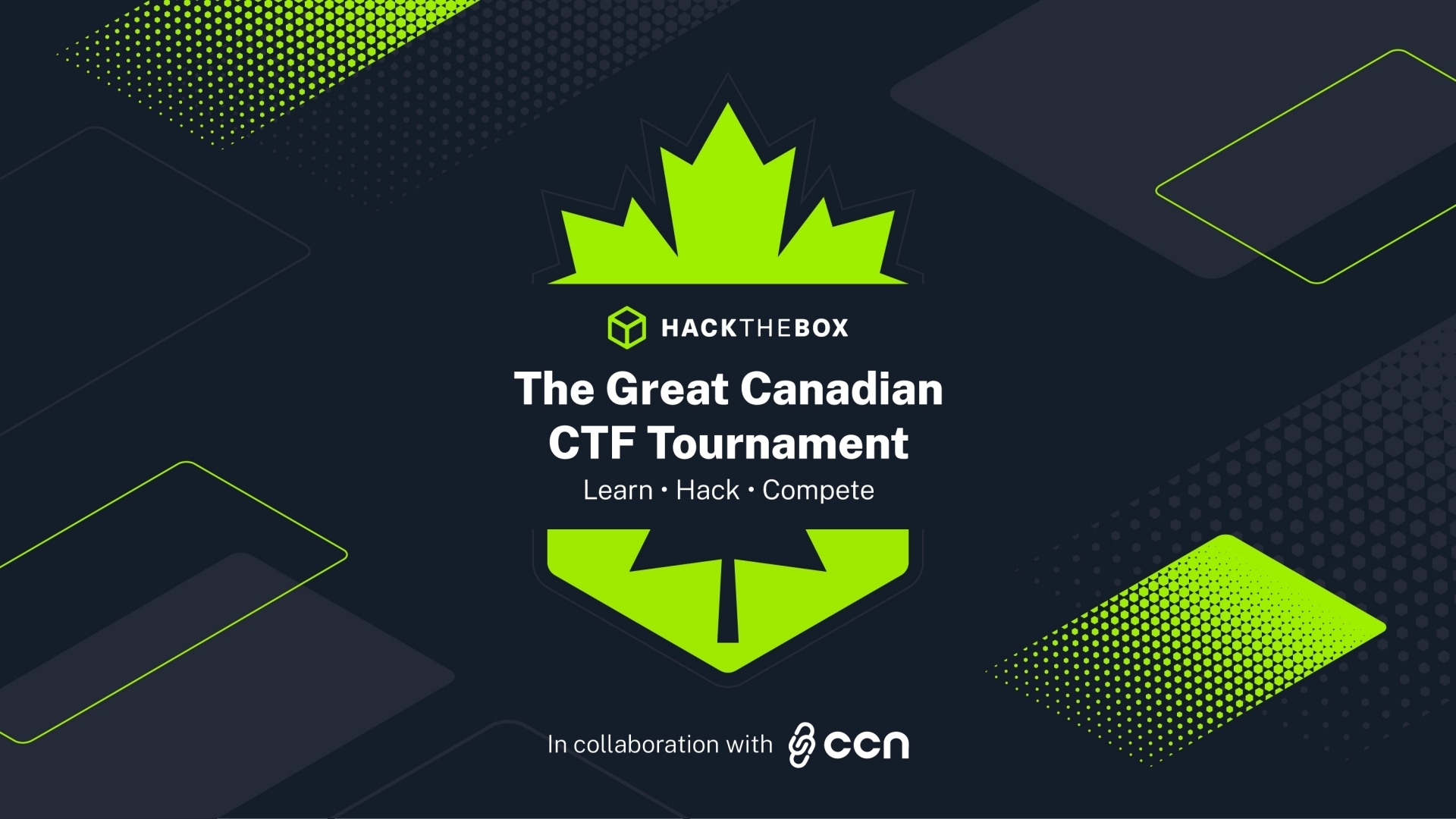 The Great Canadian CTF Tournament Announcement - 1920x1080